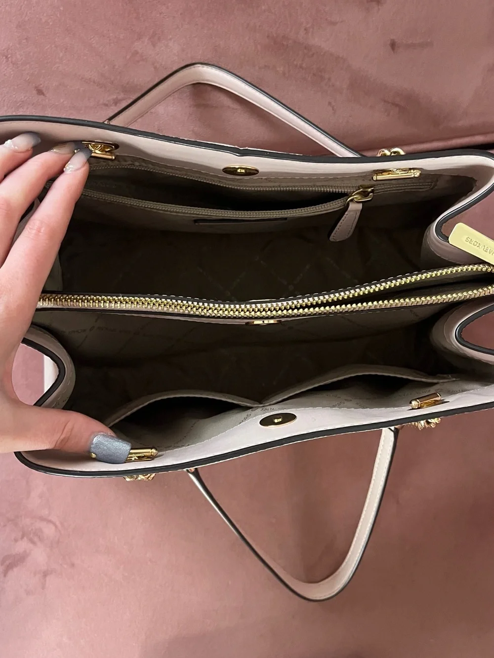 Michael Kors Blush Pink Shoulder Bag